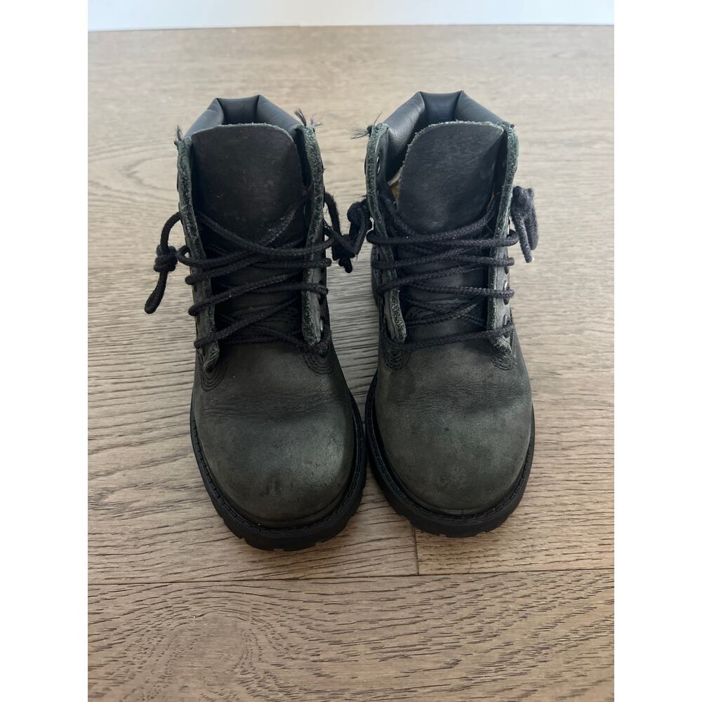 Timberland Unisex Waterproof Boot 9 Toddler Black Ash Grey